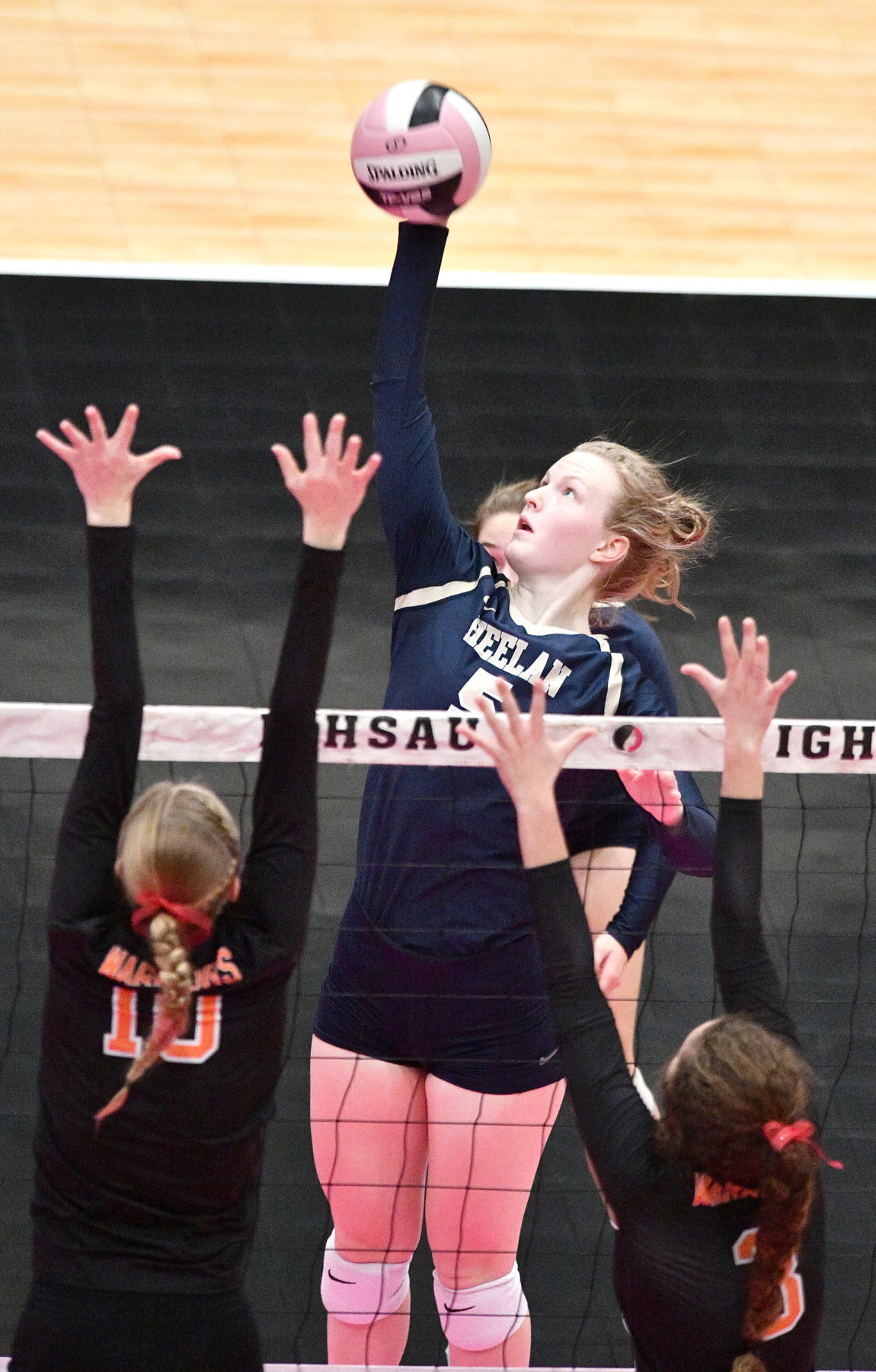 Sergeant Bluff-Luton vs Bishop Heelan state volleyball